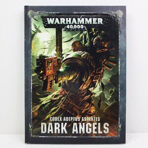 Warhammer 40k Codex Adeptus Astartes Dark Angels Book Hardcover Sons of Lion
